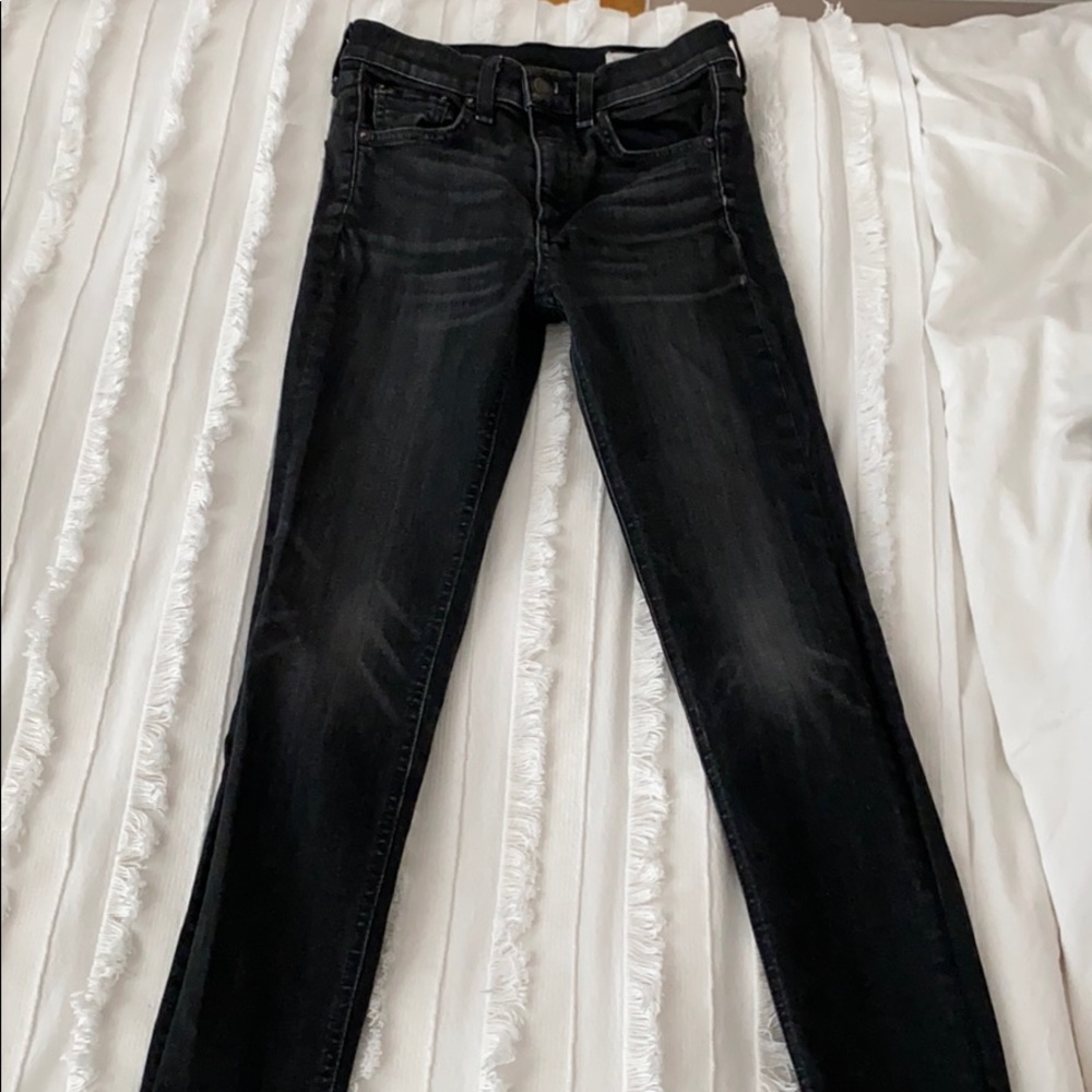Rag & Bone High Rise Ankle Skinny